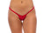 V Front Thong W/ Rhinestone front