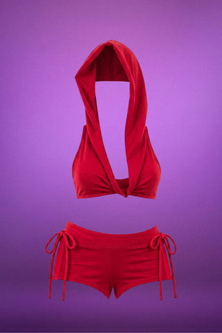 Radiant Rave Hooded Set