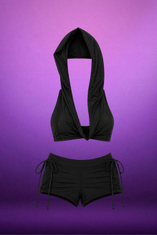 Radiant Rave Hooded Set