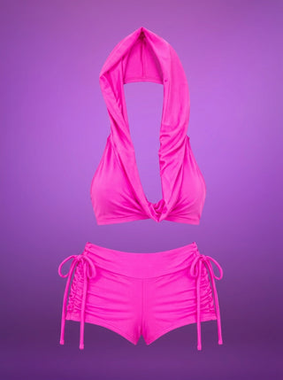Radiant Rave Hooded Set