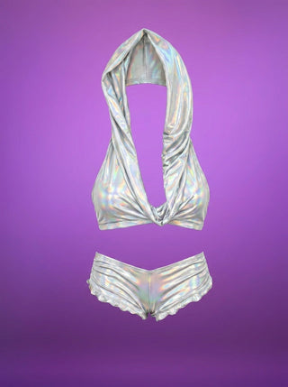 Radiant Rave Hooded Set
