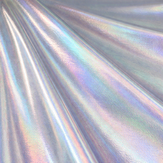 Holographic O-Ring Harness Micro Bikini Set – Silver