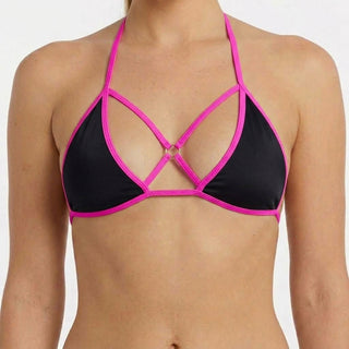 Strappy Cross Front Bikini Top