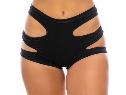 Peeka-Booty-Short-With-Cutouts-Black
