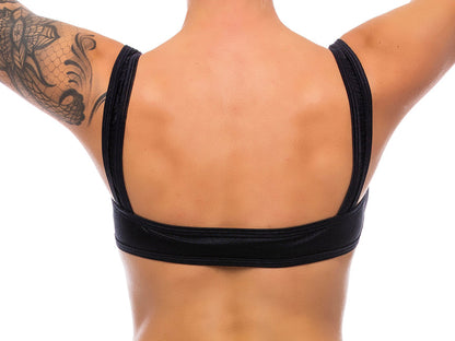 Sleek-Under-Boob-Top-Black
