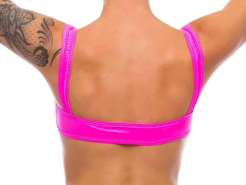 Sleek-Under-Boob-Top-Pink