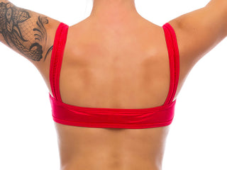 Sleek-Under-Boob-Top-Red