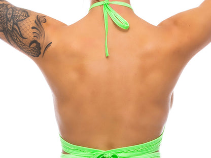 New-Wrap-Around-Strappy-Top-Neon-Green