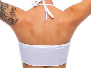 Flowy-Center-Ring-Top-White