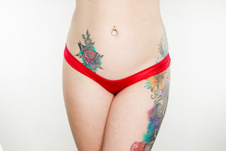 Cheeky-Bikini-Rave-Bottom-with-Scrunch-Butt-red