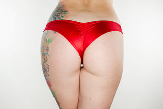 Cheeky-Bikini-Rave-Bottom-with-Scrunch-Butt-red