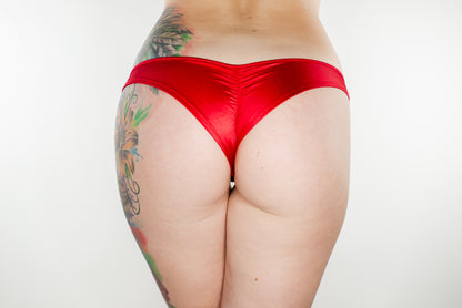 Cheeky-Bikini-Rave-Bottom-with-Scrunch-Butt-red